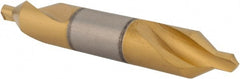 Hertel - #4-1/2 Plain Cut 60° Incl Angle High Speed Steel Combo Drill & Countersink - Top Tool & Supply