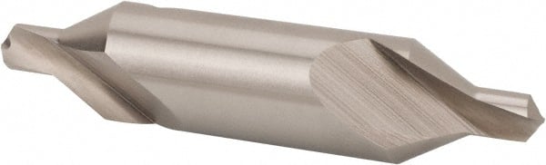 Hertel - #8 Plain Cut 60° Incl Angle Cobalt Combo Drill & Countersink - Top Tool & Supply