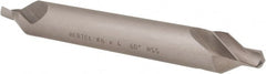 Hertel - #6 Plain Cut 60° Incl Angle High Speed Steel Combo Drill & Countersink - Top Tool & Supply