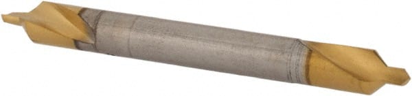 Hertel - #1 Plain Cut 82° Incl Angle High Speed Steel Combo Drill & Countersink - Top Tool & Supply