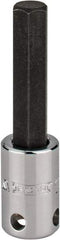 Proto - 3/8" Drive, 10mm Hex Bit Socket - 2-23/32" OAL, 1-5/8" Bit Length, Tethered - Top Tool & Supply