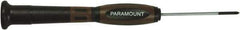 Paramount - #0, 6" OAL, Precision Phillips Screwdriver - 2" Blade Length, Round Shank, Ergonomic Handle - Top Tool & Supply