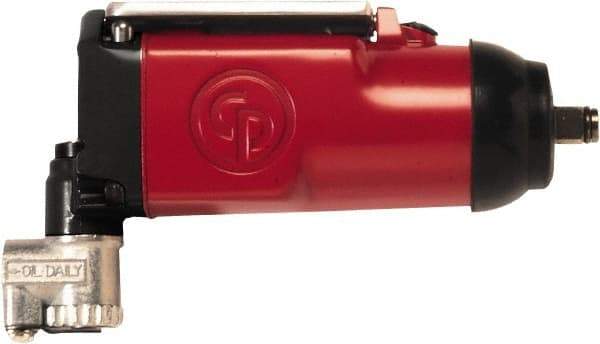 Chicago Pneumatic - 3/8" Drive, 9,500 RPM, 90 Ft/Lb Torque Impact Wrench - Butterfly Handle, 1,400 IPM, 13 CFM, 90 psi, 1/4" NPT Inlet - Top Tool & Supply