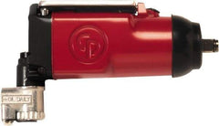 Chicago Pneumatic - 3/8" Drive, 9,500 RPM, 90 Ft/Lb Torque Impact Wrench - Butterfly Handle, 1,400 IPM, 13 CFM, 90 psi, 1/4" NPT Inlet - Top Tool & Supply