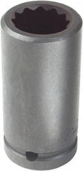 Proto - 3/4" Drive 38mm Deep Impact Socket - 12 Points, 3-1/2" OAL - Top Tool & Supply