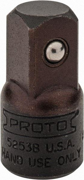 Proto - 1/2 Male 3/8 Female Drive Adapter - 1-7/16" OAL - Top Tool & Supply