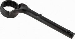 Proto - 2-3/8" 12 Point Pull Wrench - Single End, 13-3/4" OAL, Steel, Black Finish - Top Tool & Supply