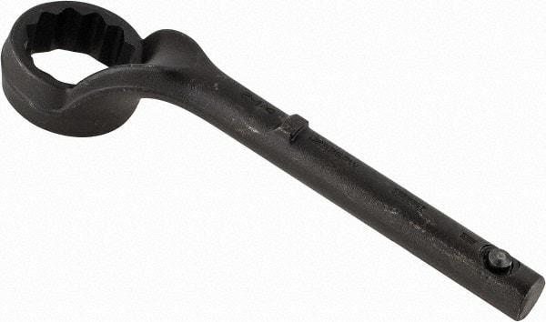 Proto - 2-1/4" 12 Point Pull Wrench - Single End, 13-5/8" OAL, Steel, Black Finish - Top Tool & Supply