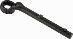 Proto - 1-5/16" 12 Point Pull Wrench - Single End, 10-13/16" OAL, Steel, Black Finish - Top Tool & Supply