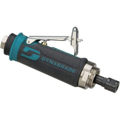 Dynabrade - 1/4 Inch Collet, 0.4 hp, 30,000 RPM Compact Router Motor - 1/4 NPT Inlet, 90 psi Air Pressure, 23 CFM - Top Tool & Supply