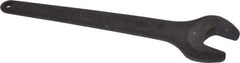 Facom - 30mm Standard Service Open End Wrench - 10-1/4" OAL, Single End, Black Finish, 15° Head Angle - Top Tool & Supply