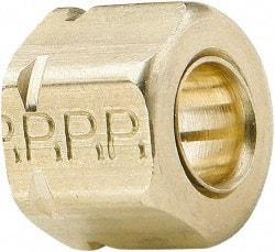 Parker - 1" OD, Brass Nut & Sleeve - -65 to 250°F, - Top Tool & Supply