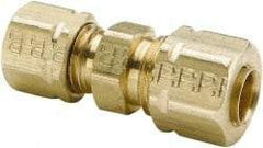 Parker - 7/8" OD, Brass Union - -65 to 250°F, Comp x Comp Ends - Top Tool & Supply