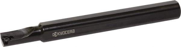 Kyocera - Internal Thread, Right Hand Cut, 5/8" Shank Width x 0.56" Shank Height Indexable Threading Toolholder - 5.91" OAL, Various Insert Compatibility, SIN Toolholder - Top Tool & Supply