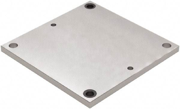 Jergens - 16" Long x 16" Wide Steel Fixture Plate - 3/4" Plate Thickness - Top Tool & Supply