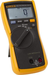 Fluke - 113, CAT IV, 600 VAC/VDC, Digital True RMS Auto Ranging Manual Ranging Multimeter - 60,000 Ohm, Measures Voltage, Resistance - Top Tool & Supply