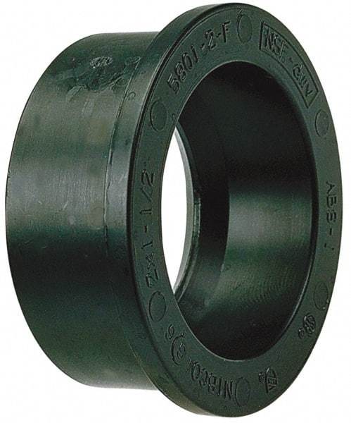 NIBCO - 4 x 2", ABS Drain, Waste & Vent Pipe Flush Bushing - Spig x Hub - Top Tool & Supply