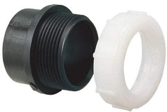 NIBCO - 2", ABS Drain, Waste & Vent Pipe Trap Adapter - Spig x SJ - Top Tool & Supply