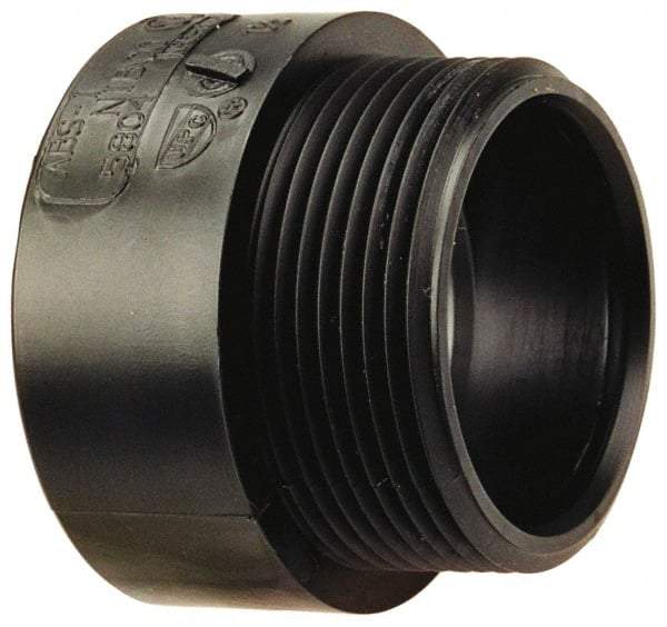 NIBCO - 3", ABS Drain, Waste & Vent Pipe Adapter - Hub x MIPT - Top Tool & Supply