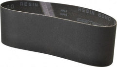 Made in USA - 3" Wide x 21" OAL, 180 Grit, Silicon Carbide Abrasive Belt - Silicon Carbide, Very Fine, Coated, X/Y Weighted Cloth Backing, Wet/Dry, Series S181 - Top Tool & Supply