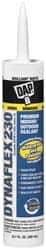 DAP - 10.1 oz Cartridge White Acrylic & Latex Caulk - -30 to 180°F Operating Temp, 30 min Tack Free Dry Time - Top Tool & Supply