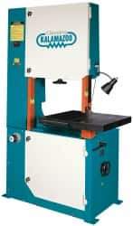 Clausing - 40 Inch Throat Capacity, Variable Speed Pulley Vertical Bandsaw - 50 to 5200 SFPM, 5 HP, Three Phase - Top Tool & Supply