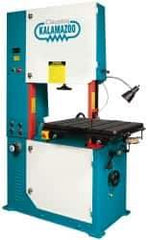 Clausing - 20 Inch Throat Capacity, Variable Speed Pulley Vertical Bandsaw - 50 to 5200 SFPM, 3 HP, Three Phase - Top Tool & Supply