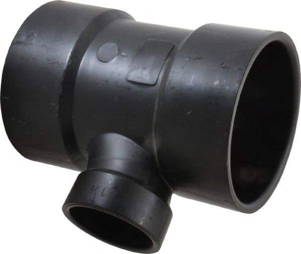 NIBCO - 3 x 3 x 1-1/2", ABS Drain, Waste & Vent Pipe Sanitary Tee - Hub x Hub x Hub - Top Tool & Supply