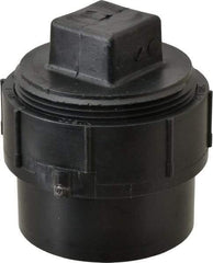 NIBCO - 3", ABS Drain, Waste & Vent Pipe Cleanout Adapter - Spig x CO with Plug - Top Tool & Supply