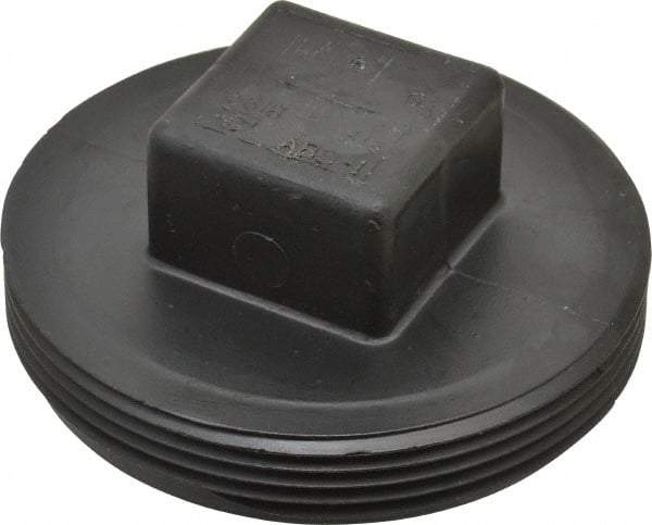 NIBCO - 3-1/2", ABS Drain, Waste & Vent Pipe Plug - MIPT - Top Tool & Supply