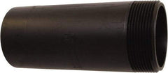 NIBCO - Threaded x Unthreaded Drain Pipe Nipple - 3 x 8" Pipe, ABS - Top Tool & Supply