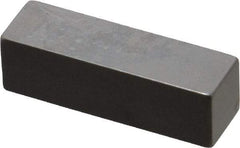 Mitutoyo - 0.35" Rectangular Steel Gage Block - Accuracy Grade 0, Includes Certificate of Inspection - Top Tool & Supply