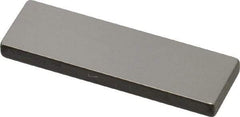 Mitutoyo - 0.1002" Rectangular Steel Gage Block - Accuracy Grade 0, Includes Certificate of Inspection - Top Tool & Supply