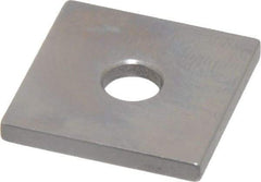 Mitutoyo - 0.11" Square Steel Gage Block - Accuracy Grade 0, Includes Certificate of Inspection - Top Tool & Supply