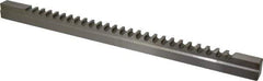 Value Collection - 20mm Keyway Width, Style F-1, Keyway Broach - High Speed Steel, Bright Finish, 1" Broach Body Width, 1" to 6" LOC, 20-1/4" OAL - Top Tool & Supply