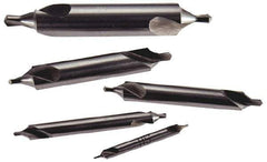 Keo - 5 Piece, #11 to 15, Bell Edge, High Speed Steel Combo Drill & Countersink Set - 60° Incl Angle - Top Tool & Supply