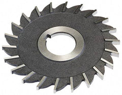 Keo - 5" Diam x 13/16" Width of Cut, 26 Teeth, High Speed Steel Side Milling Cutter - Straight Teeth, Uncoated - Top Tool & Supply