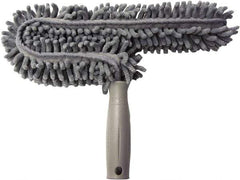 Unger - Microfiber Duster - 11" OAL, Gray - Top Tool & Supply