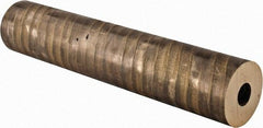 Made in USA - 2-1/2 Inch Outside Diameter x 13 Inch Long, Aluminum Bronze Round Tube - 1 Inch Inside Diameter, Alloy Aluminum Bronze (CDA 954), 16 Lb. Shipping Weight - Top Tool & Supply