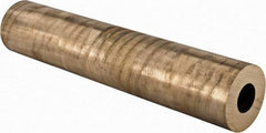 Made in USA - 2-1/2 Inch Outside Diameter x 13 Inch Long, Aluminum Bronze Round Tube - 1-1/4 Inch Inside Diameter, Alloy Aluminum Bronze (CDA 954), 14 Lb. Shipping Weight - Top Tool & Supply