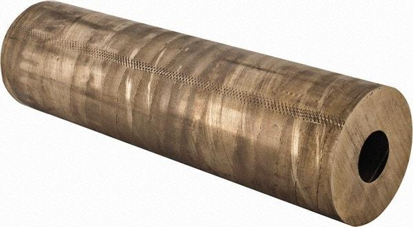 Made in USA - 3-1/2 Inch Outside Diameter x 13 Inch Long, Aluminum Bronze Round Tube - 1-1/2 Inch Inside Diameter, Alloy Aluminum Bronze (CDA 954), 30 Lb. Shipping Weight - Top Tool & Supply