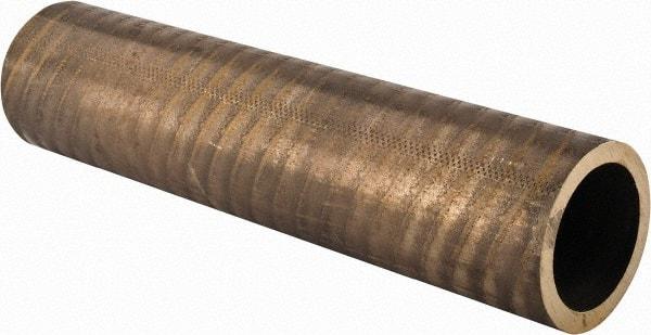 Made in USA - 3 Inch Outside Diameter x 13 Inch Long, Aluminum Bronze Round Tube - 2-1/2 Inch Inside Diameter, Alloy Aluminum Bronze (CDA 954), 10 Lb. Shipping Weight - Top Tool & Supply