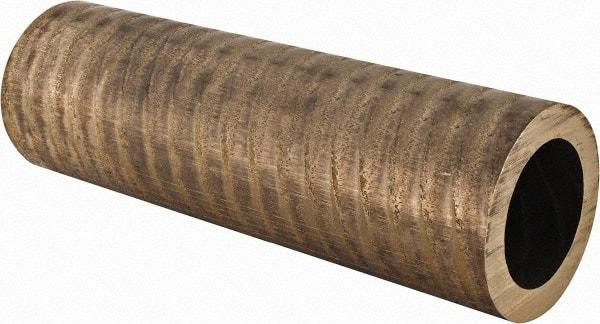 Made in USA - 4 Inch Outside Diameter x 13 Inch Long, Aluminum Bronze Round Tube - 3 Inch Inside Diameter, Alloy Aluminum Bronze (CDA 954), 23 Lb. Shipping Weight - Top Tool & Supply