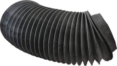 Made in USA - 24 Inch Long, 0.04 Inch Thick, Nylon Airtight Molded Bellows - 4-1/2 Inch Inside Diameter - Top Tool & Supply