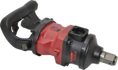 PRO-SOURCE - 1" Drive, 6,000 RPM, 1,800 Ft/Lb Torque Impact Wrench - D-Handle, 10 CFM, 90 psi, 1/2" NPT Inlet - Top Tool & Supply