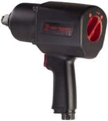 PRO-SOURCE - 3/4" Drive, 6,200 RPM, 1,300 Ft/Lb Torque Impact Wrench - Pistol Grip Handle, 9 CFM, 3/8" Inlet - Top Tool & Supply