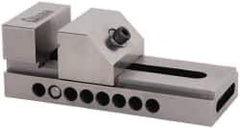 Gibraltar - 3" Jaw Width, 3-3/4" Jaw Opening Capacity, 1-3/8" Jaw Height, Toolmaker's Vise - Flat Jaw, 0.003" Parallelism, 0.005" Squareness, 7" OAL x 2-1/2" OAH - Top Tool & Supply