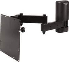 Video Mount - Steel, Flat Panel Arm Mount For 25 to 32 Inch LCD Monitor - Black, 50 Lbs. Load Capacity, 20° Max Tilt Angle, Wall Mount Rotating and Tilting - Top Tool & Supply