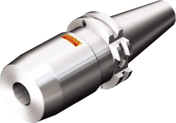 Sandvik Coromant - CAT50 Taper Shank, 32mm Hole Diam, Hydraulic Tool Holder/Chuck - 76mm Nose Diam, 77mm Projection, Through Coolant - Exact Industrial Supply