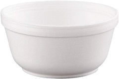 DART - Dart Foam Bowls, 12 Ounces, Round - White - Top Tool & Supply